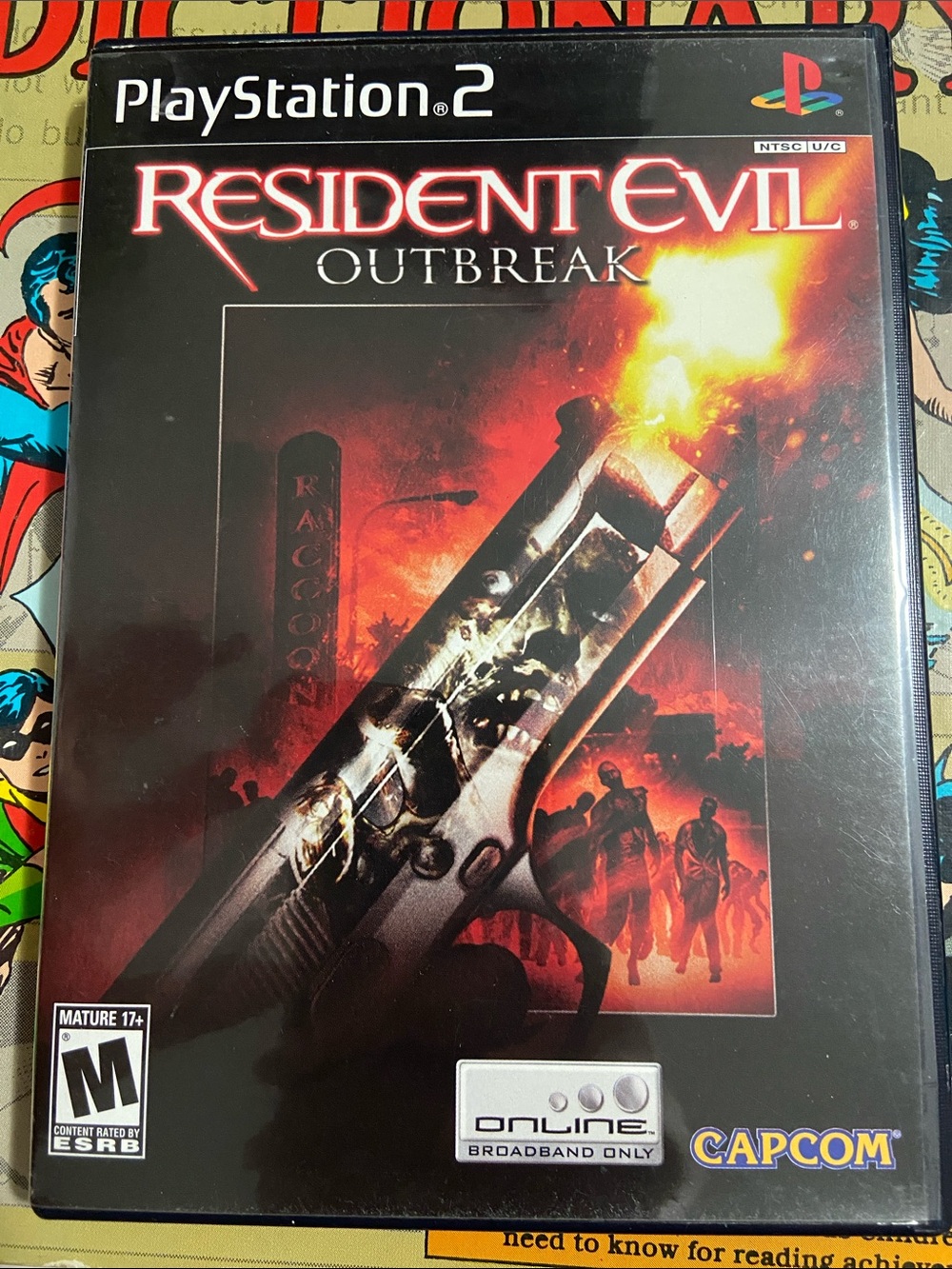 Resident Evil Outbreak (Sony PlayStation 2 PS2, 2004) CIB Complete